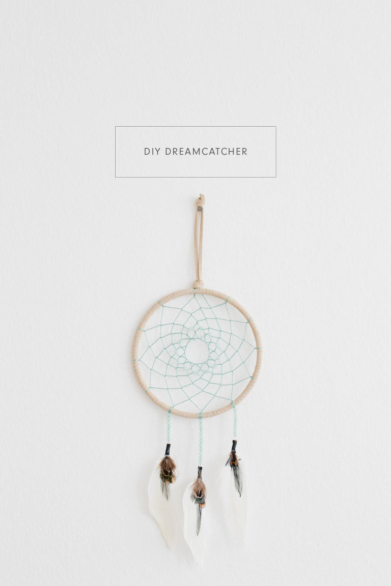 How to Make a Simple DIY Dreamcatcher » Kaley Ann