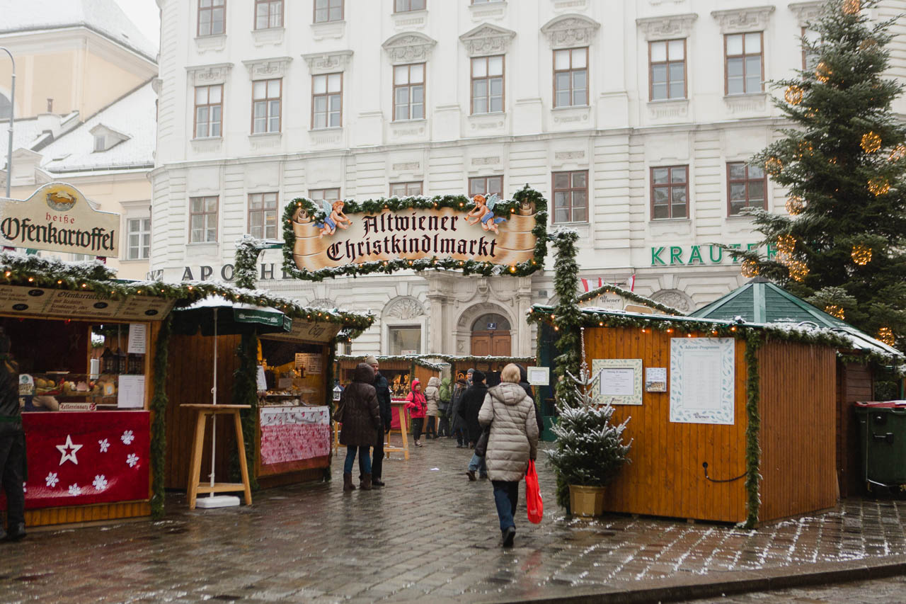 Altwiener Christkindlmarkt on the Freyung | Kaley Ann